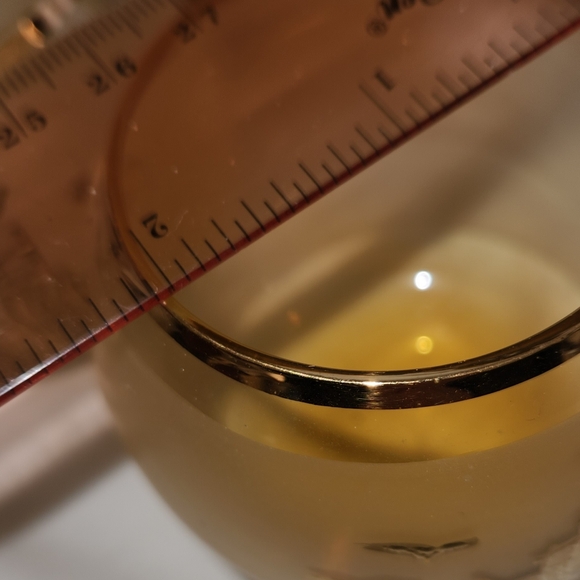 Amber Bohemian Decanter and 4 Glasses - MCM Era - Picture 9 of 11